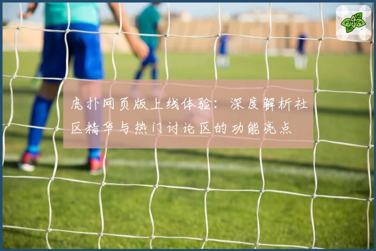 虎扑网页版上线体验：深度解析社区精华与热门讨论区的功能亮点